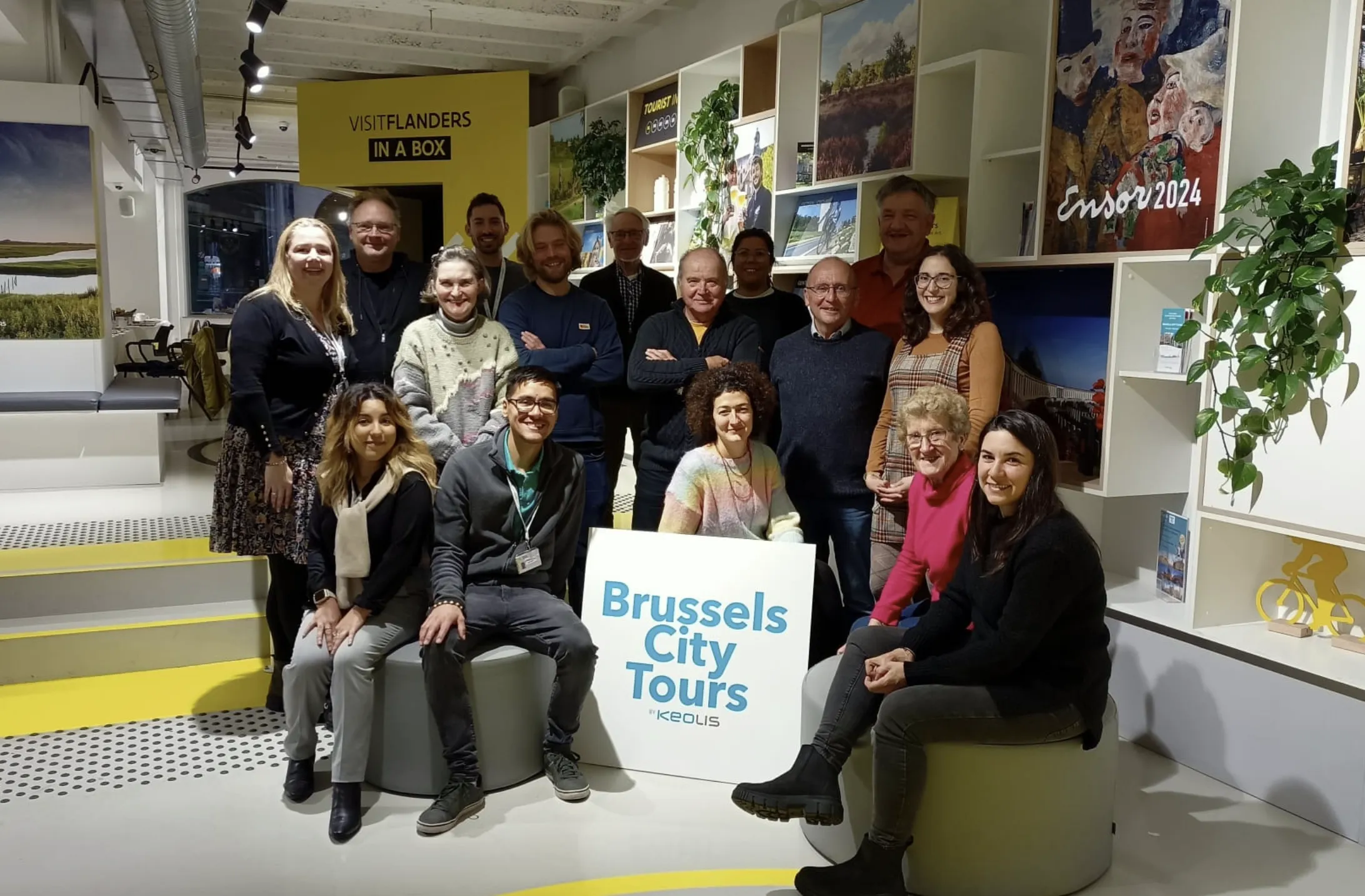 Our guides leading guests